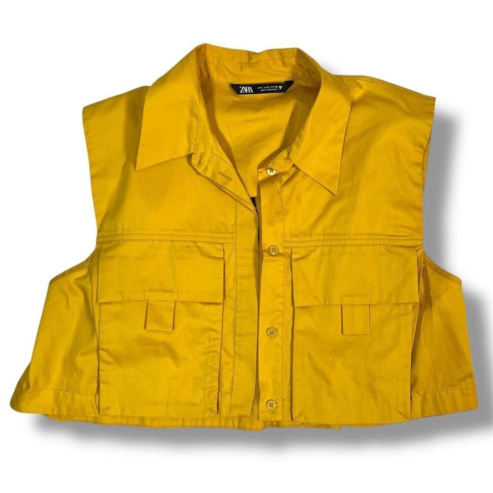 Zara Women's Yellow Gilet